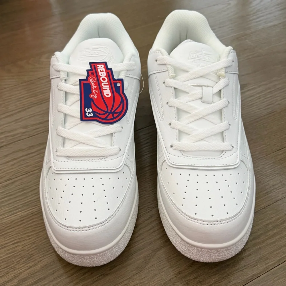 NWT Patrick Ewing 33 Rebound Low Top White Sneakers Men Size 10